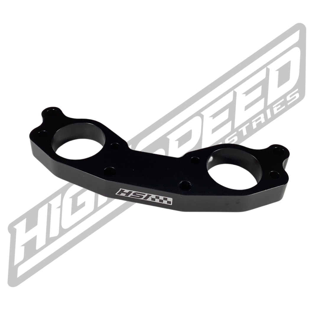 H.S.I. Billet 62T / 64X Carb Manifold Plate High Speed Industries