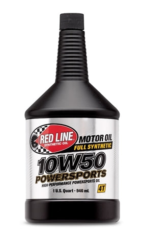Red Line Synthetic 10W50 Powersports Oil