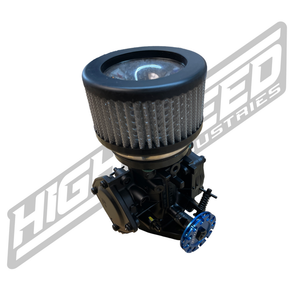 H.S.I. Kawi 550SX 44mm Mikuni SBN Carb Setup