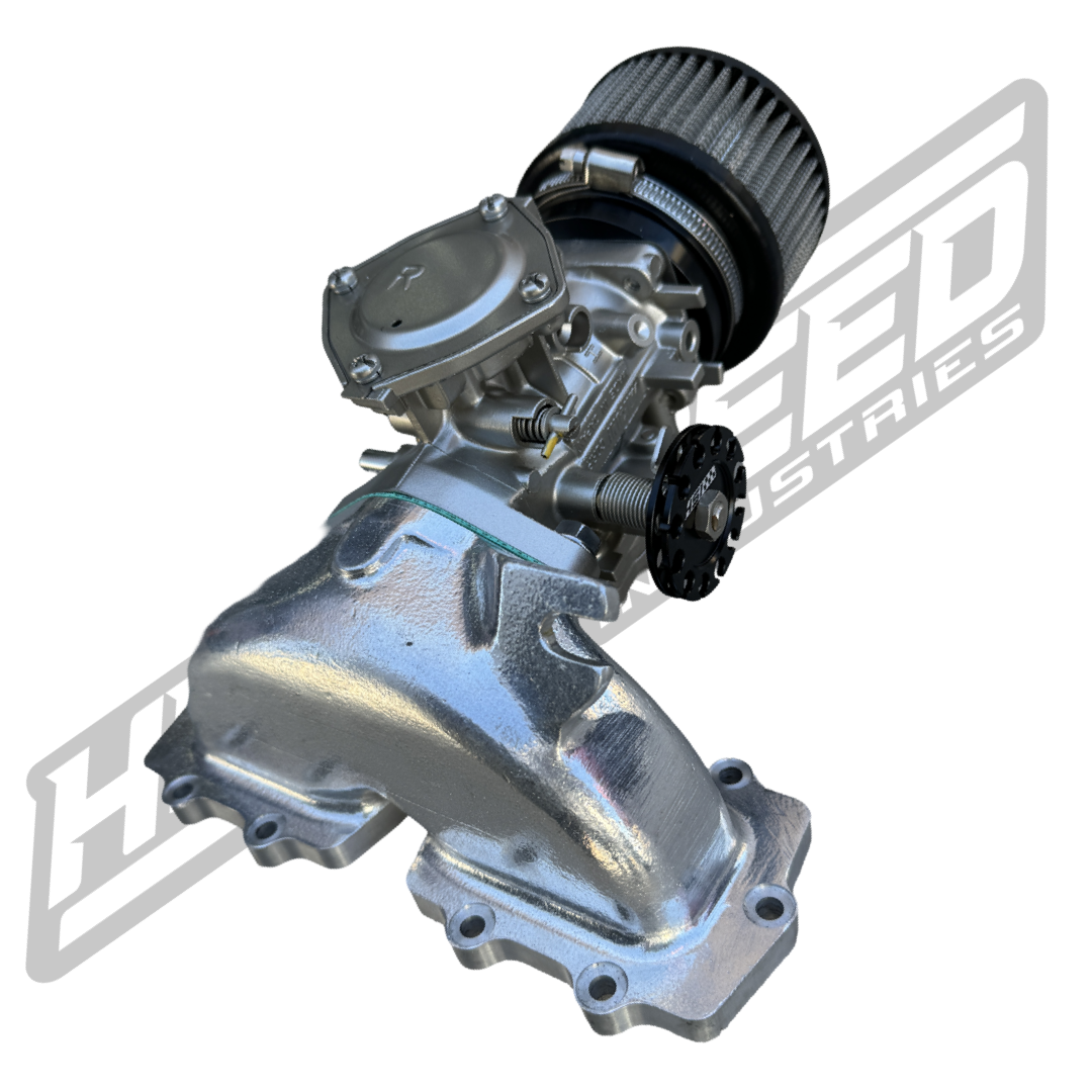 High Speed Industries Throttle Cable Bracket For Kawasaki Mikuni SBN Carb – 8-10mm, 550-800 Jetski