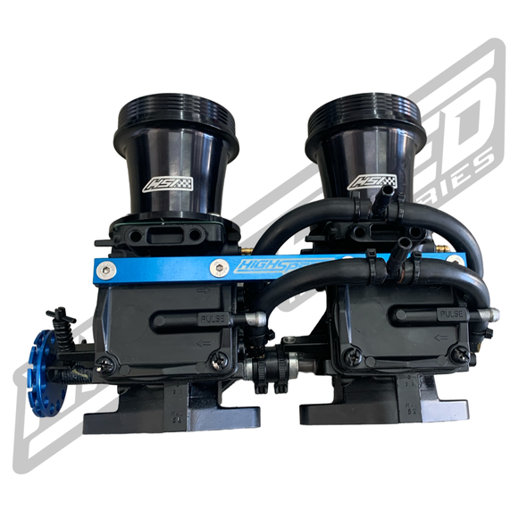 H.S.I. Dual 44mm Performance Carb Setup