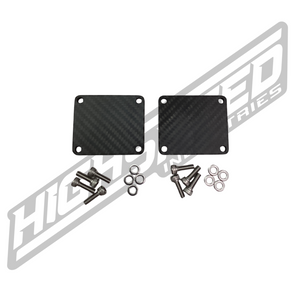 H.S.I. Carbon Fiber Mikuni Fuel Pump Block-Off