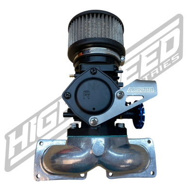 H.S.I. Kawi 650cc 44mm Mikuni SBN Carb Setup