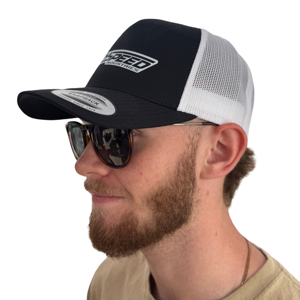 H.S.I. Trucker Curved Bill Snapback Hat