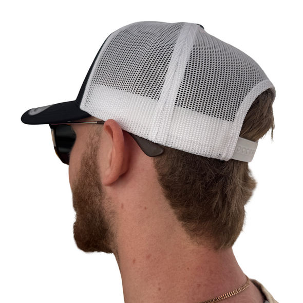 H.S.I. Trucker Curved Bill Snapback Hat