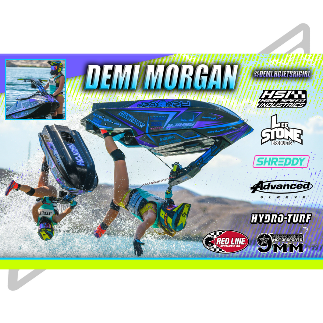 Demi Freestyle Rider Poster