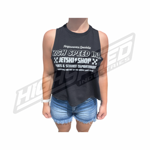 H.S.I. "JetSki Shop" Women's Crop Tank