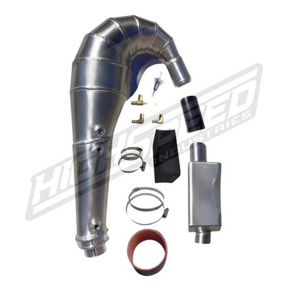 BUN Freestyle Yamaha Aluminum Exhaust Kit - No Manifold