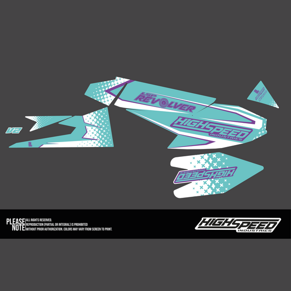 H.S.I. Graphics Kit for LSP Revolver Pro-Series