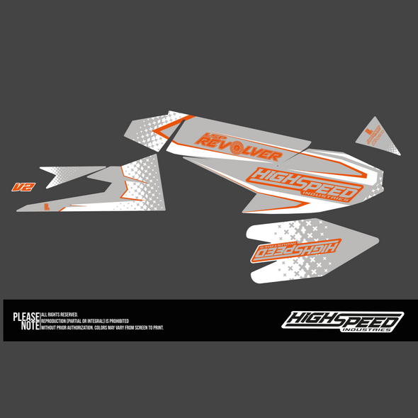 H.S.I. Graphics Kit for LSP Revolver Pro-Series