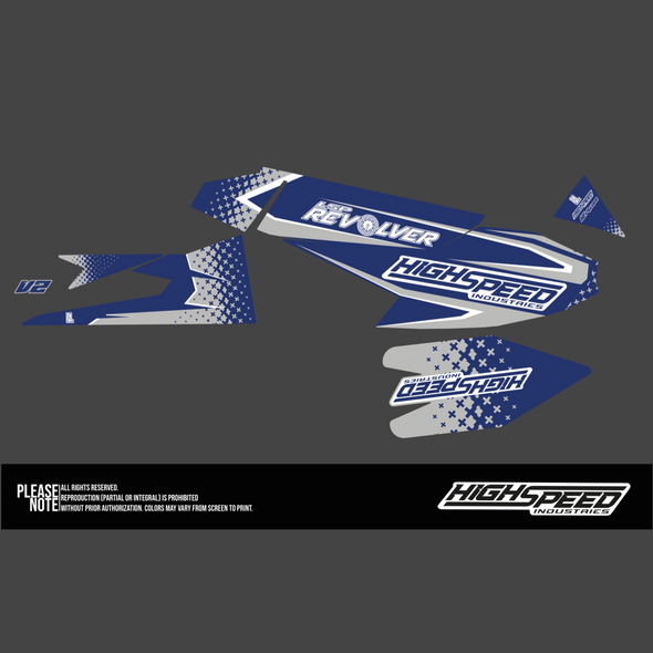 H.S.I. Graphics Kit for LSP Revolver Pro-Series
