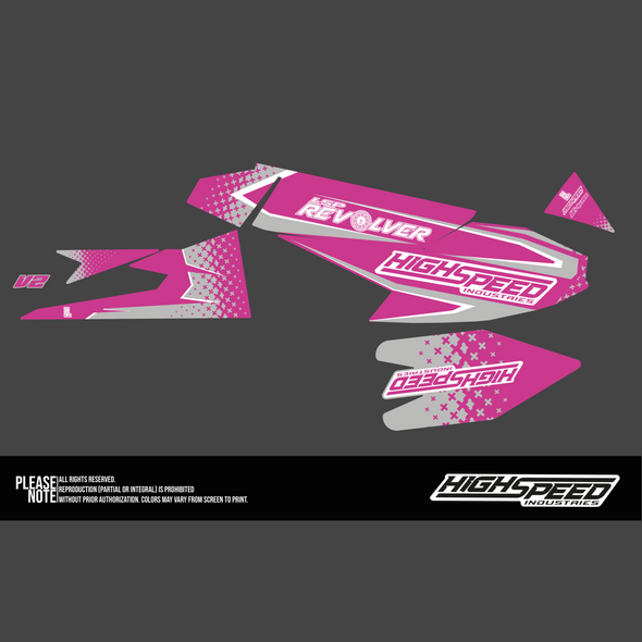 H.S.I. Graphics Kit for LSP Revolver Pro-Series