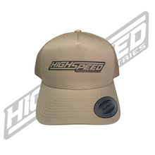 Load image into Gallery viewer, H.S.I. Curved Bill Snapback Hat
