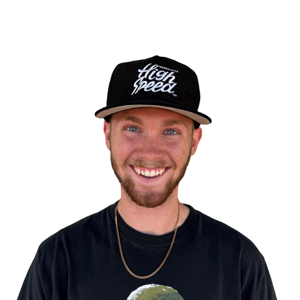 H.S.I. Corduroy Stitched Snapback Hat