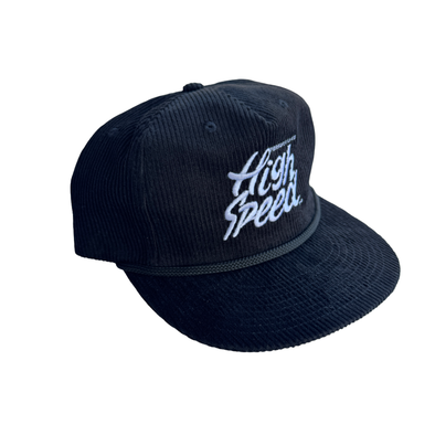 H.S.I. Corduroy Stitched Snapback Hat