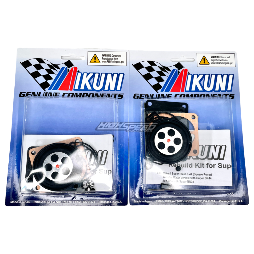 Carb Kit Sbn 38 44 46 Kit De Reconstrucción Para Carburadores Mikuni SBN (tamaños 38, 44, 46 Mm) - Para Wave Runner, Super Jet, Sea-Doo Y Otros Jetskis Kit Reconstrucción Carburador - Foto 11