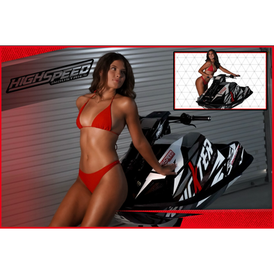 Red-White-Gray Rickter XFS Poster
