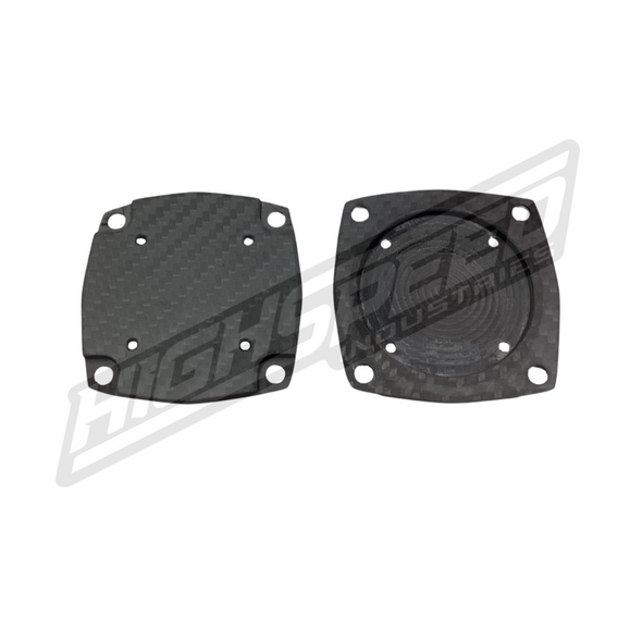 H.S.I. Carbon Fiber Mikuni Diaphragm Cover