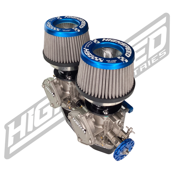 H.S.I. SuperJet Replacement 38mm Performance Carb Setup